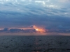 Sunrise at Sunda Strait