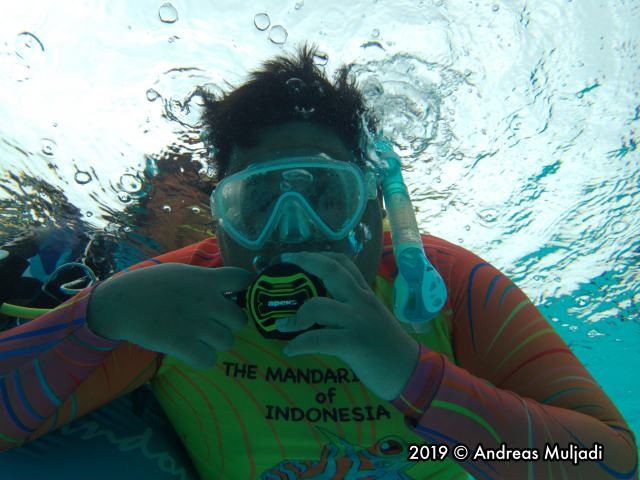 Enjoying Scuba Air